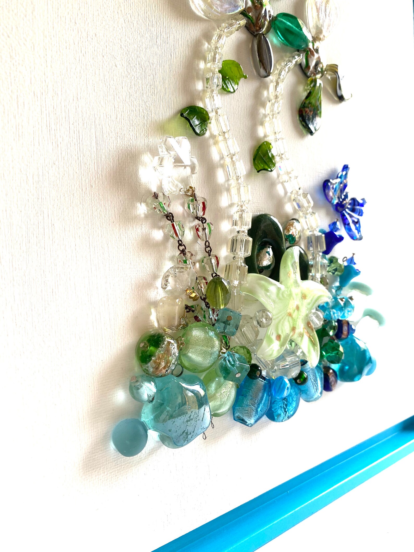 Framed Jewelry Art Jewelry Art On Canvas Jewelry Art Pictures Etsy