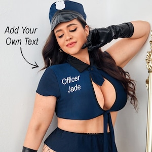sexy police suit Sexy Cop Costume Adult's Lingerie Uniform Police Costume Nightclub Backless  Lingerie main image 1