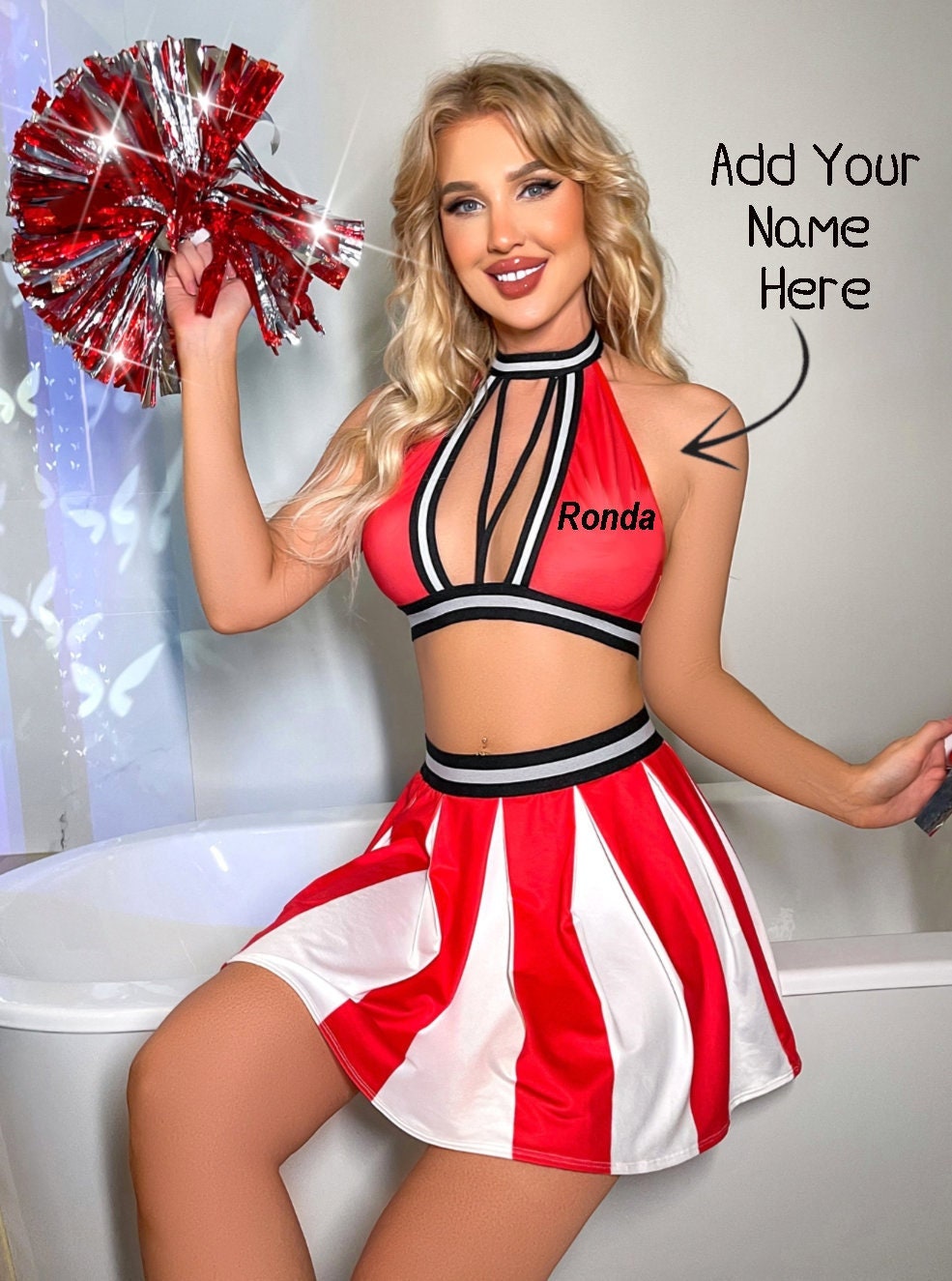 Sexy Cheerleader Costume picture picture