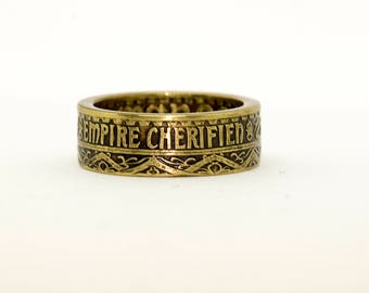 Morocco 5 Francs (1946) Coin Ring