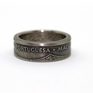 Macau 1 Pataca (1982) Coin Ring