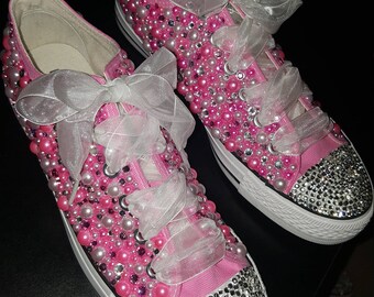 ladies bling sneakers