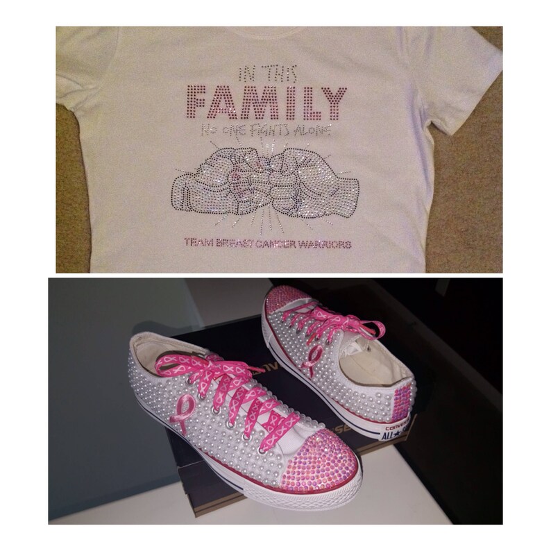 converse breast cancer shoe