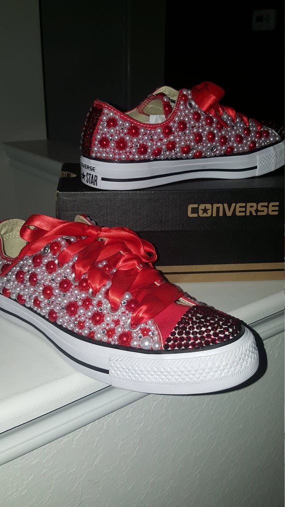 bling sneakers converse