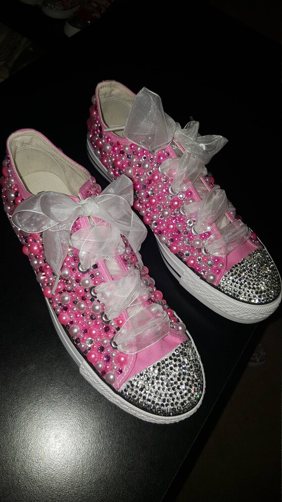 bling sneakers converse