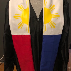 Philippines graduation sash image 1