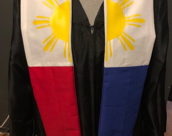 Philippines graduation sash