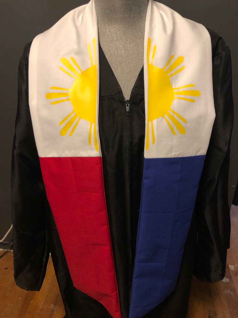 Philippines graduation sash image 1
