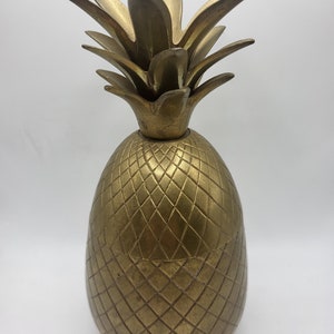 Brass Pineapple trinket storage