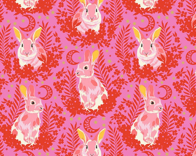 Besties Metallic Hop To It Blossom by Tula Pink for FreeSpirit