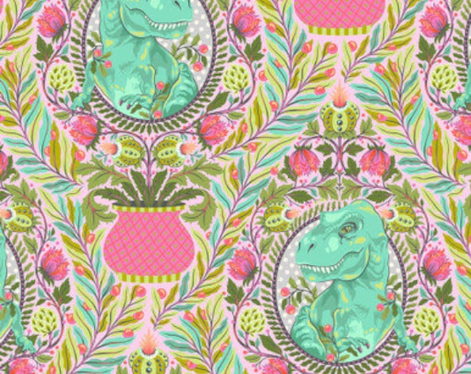 Pre-order:  ROAR!  Tree Rex Blush by Tula Pink for FreeSpirit