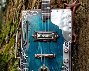 The Kingfisher - Cigar Box Guitar
