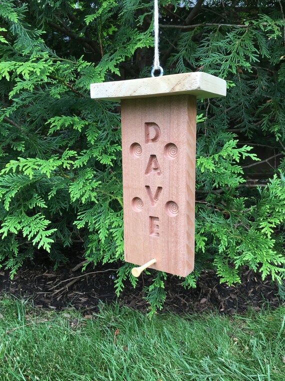 Custom Wood Bird Feeder Rustic Eco Friendly Bird Feeder Etsy