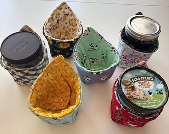 Soporte térmico para helado de medio litro