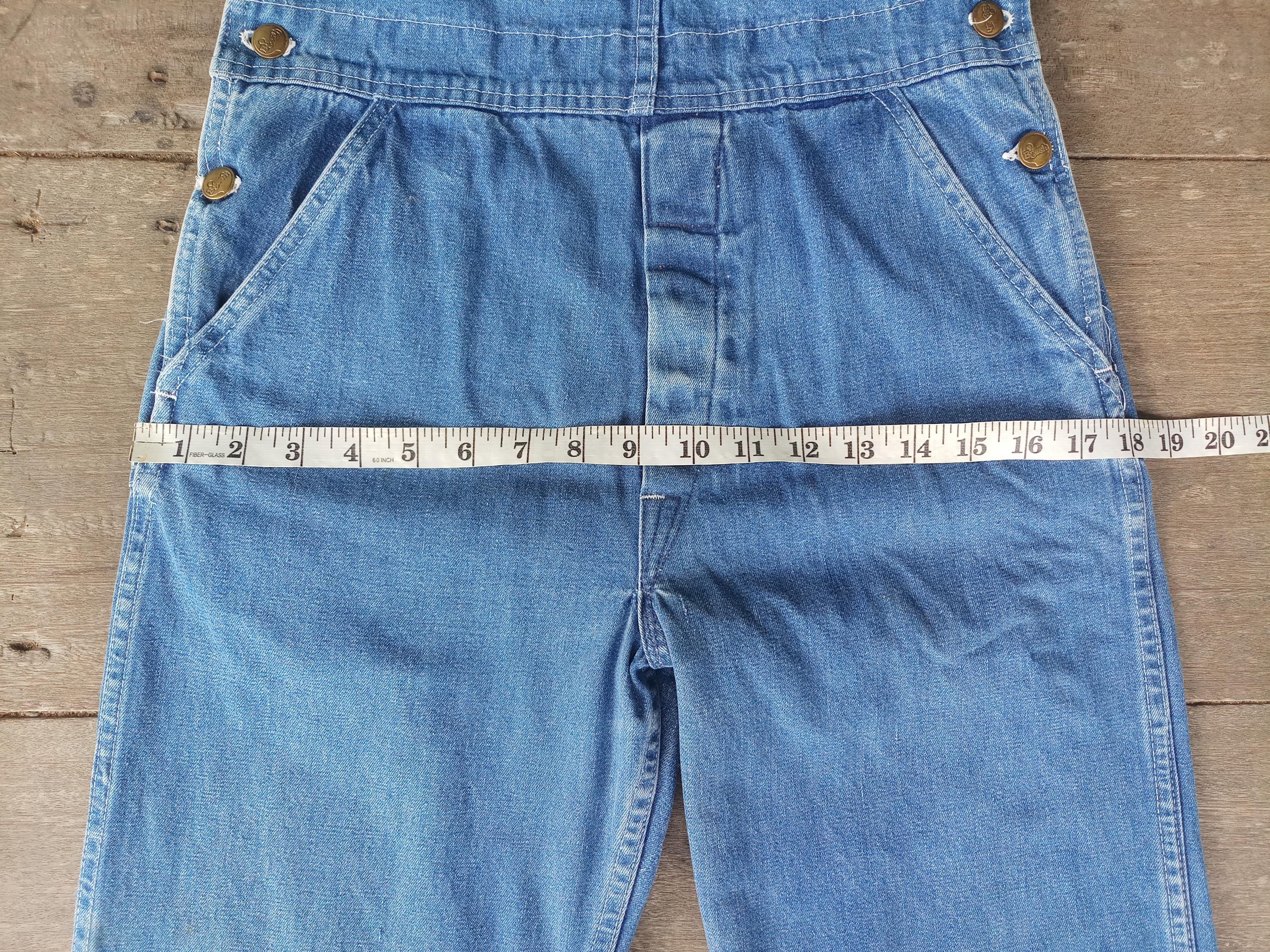 Vintage 60s Oshkosh Denim Overalls: Union Made Sanforized XS - Etsy
