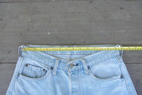 Faded jeans ,Vintage 60s 70s  levis 501 red line … - image 9