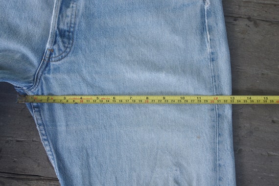Faded jeans, Vintage levis 501 W32 W33 L31.5 ,lev… - image 5