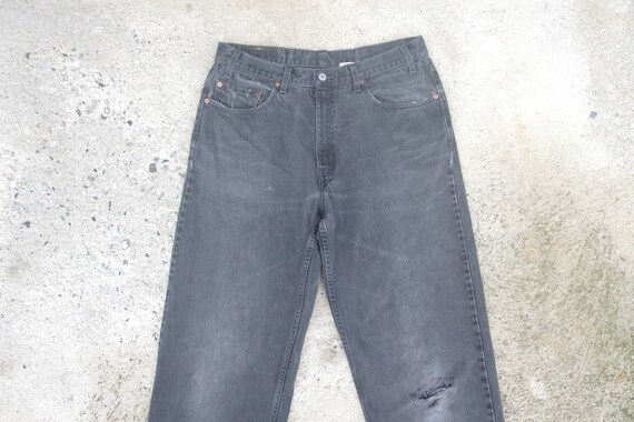vintage jeans levis 550 Black Jeans W35,vintage je