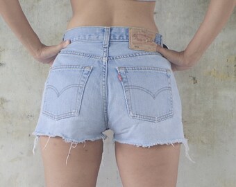 Levis Shorts 25 - Etsy