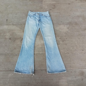 Beautiful ,vintage Levis 646 Bell Bottom W28 W29 L33,low Rise W30