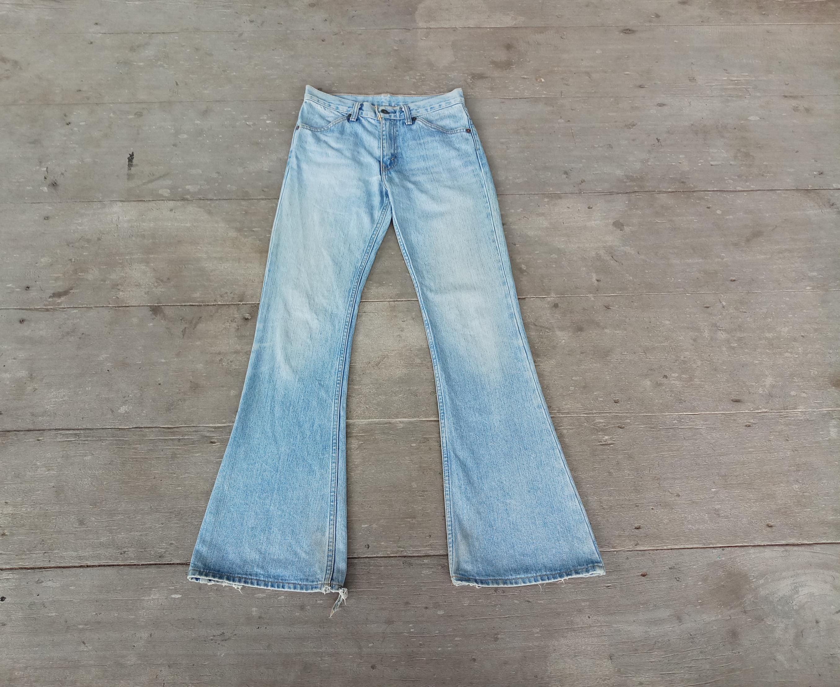 Beautiful ,vintage Levis 646 Bell Bottom W28 W29 L33,low Rise W30