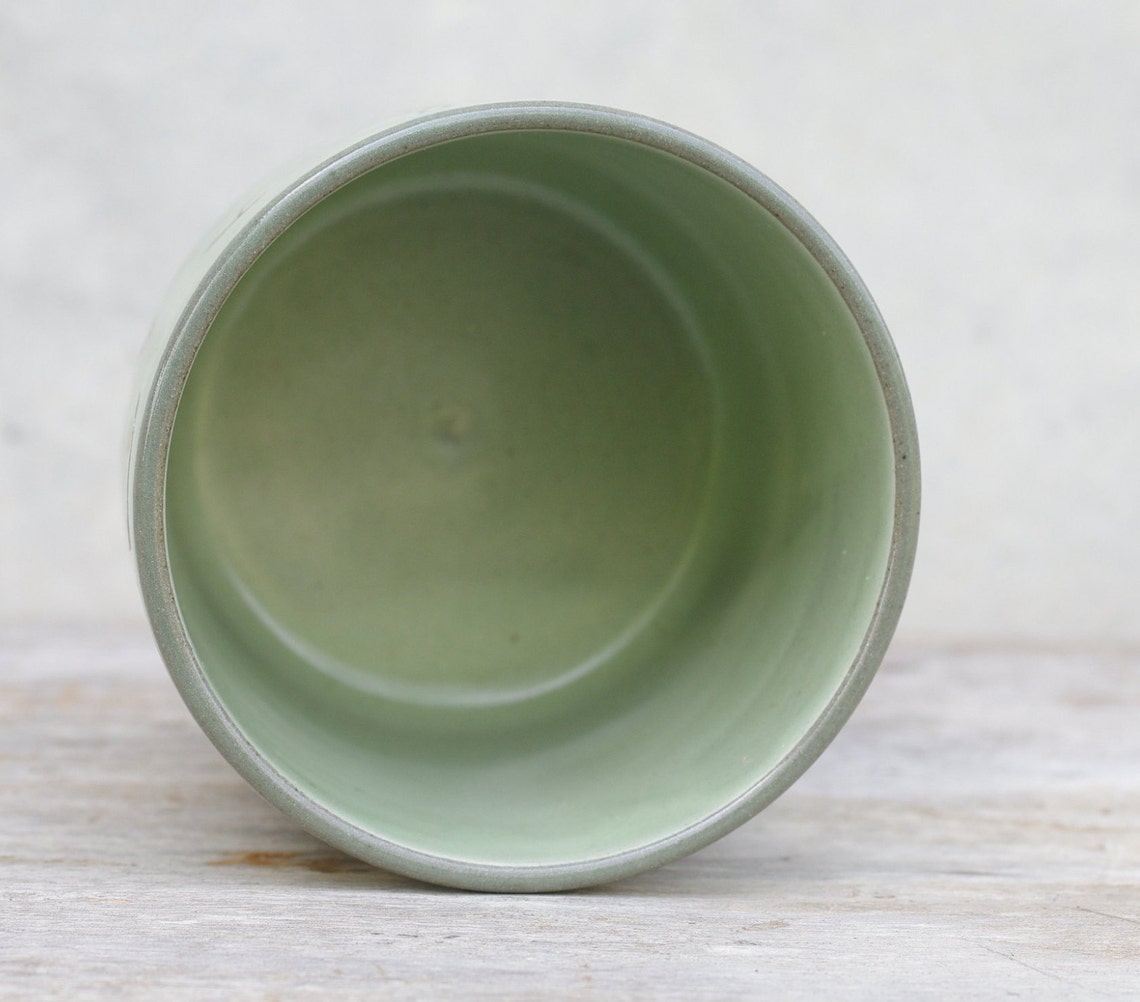Vintage Matcha Cup Tea Green and Leave Cupcup Ceramicjapanese Etsy