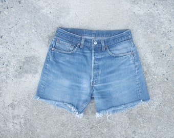 Levis 501 Shorts | Etsy