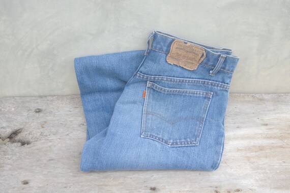 Faded jeans levis 517 orange tab w33 levis Vintage