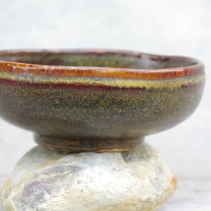 Japanische Keramik Schale: Steingut Teller, Küchen Deko (6 inch)