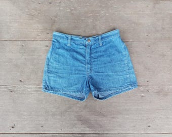 Szorty jeansowe Wrangler z lat 70. W30 – w stylu retro hipsterskim