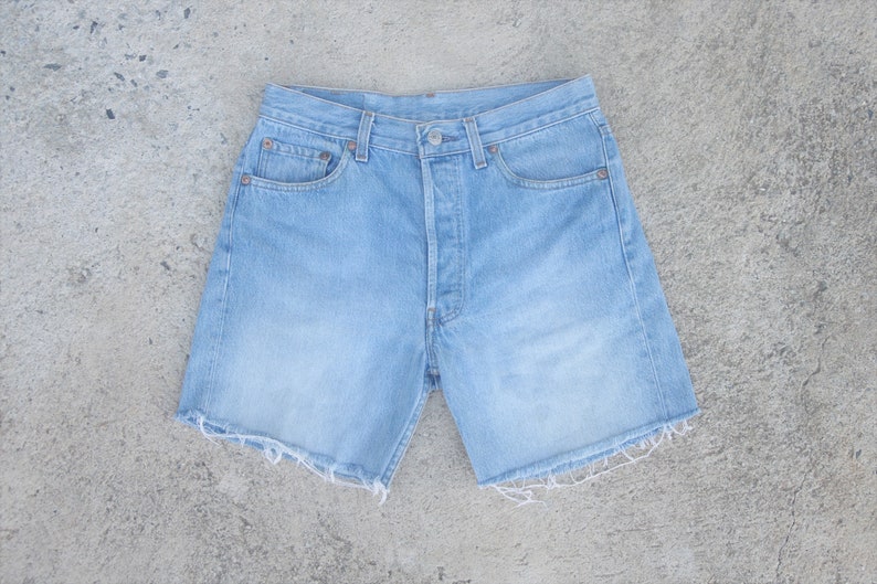 Faded Jeans Vintage Levis 501, Levis Shorts W28 W29,levis 80s 90s Light ...