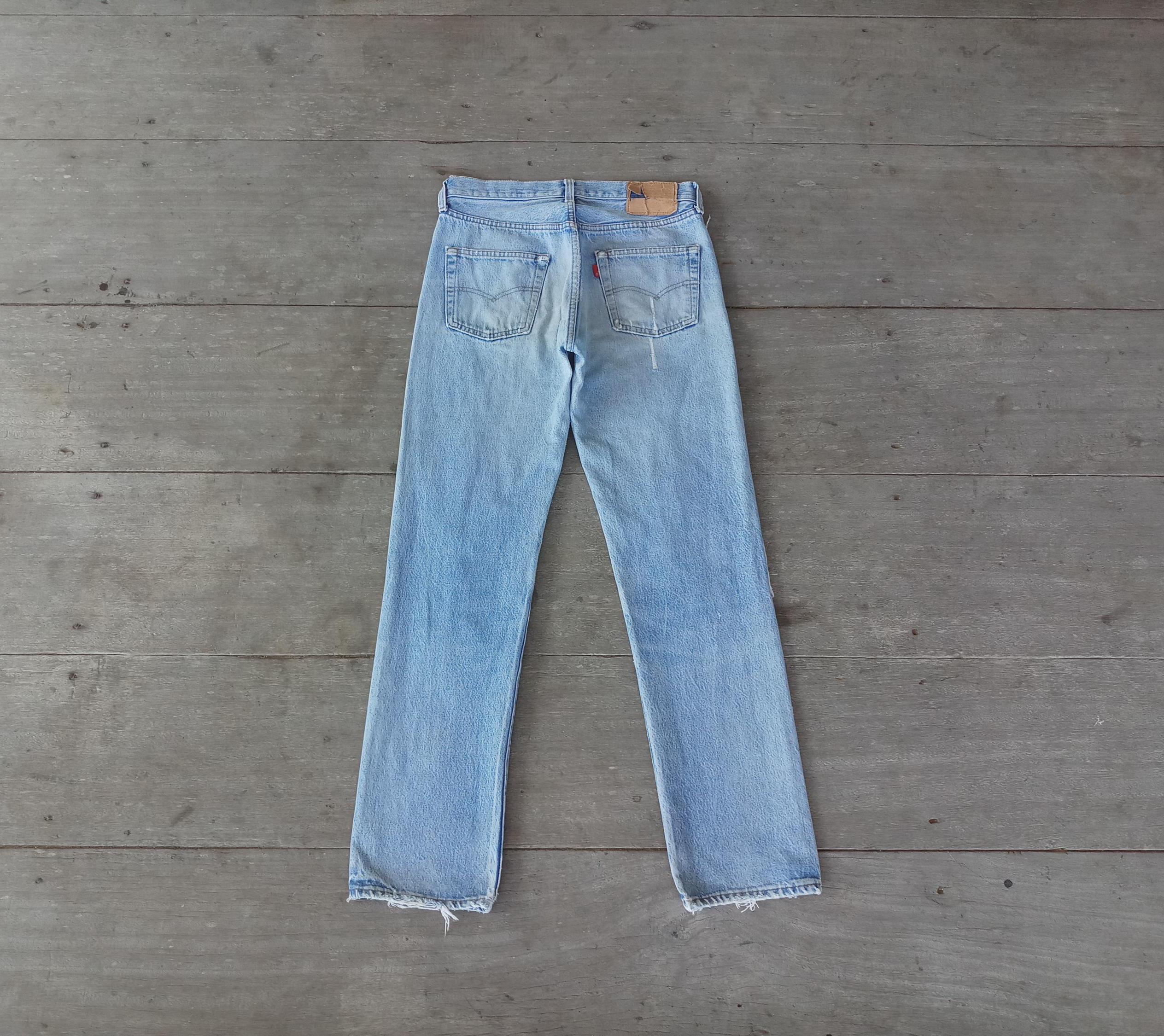 Vintage 70s Levi's 501 Jeans W30 L30: Distressed Ripped Denim - Etsy