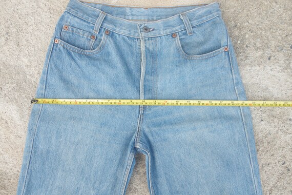 Beautiful,Faded jeans,vintage  levis 701  student… - image 5