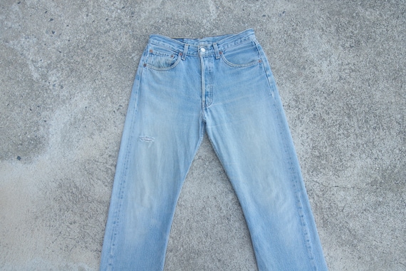 Faded jeans levis 501 Blue Jeans W29 L30.8,levis r