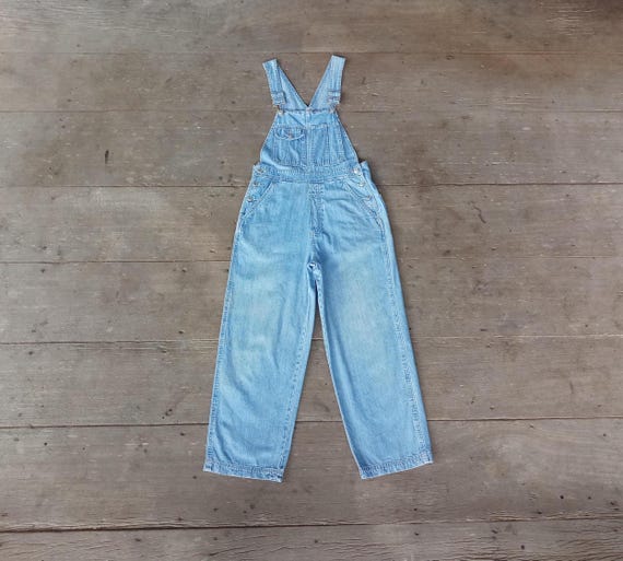 Vintage 90s Faded Denim Overalls: Gap XS (W31 L27) Bib Overalls - Etsy