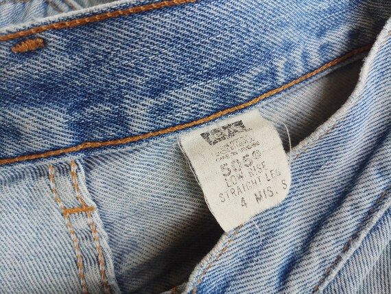 Beautiful ,faded jeans,vintage levis 505 size 4 W… - image 8