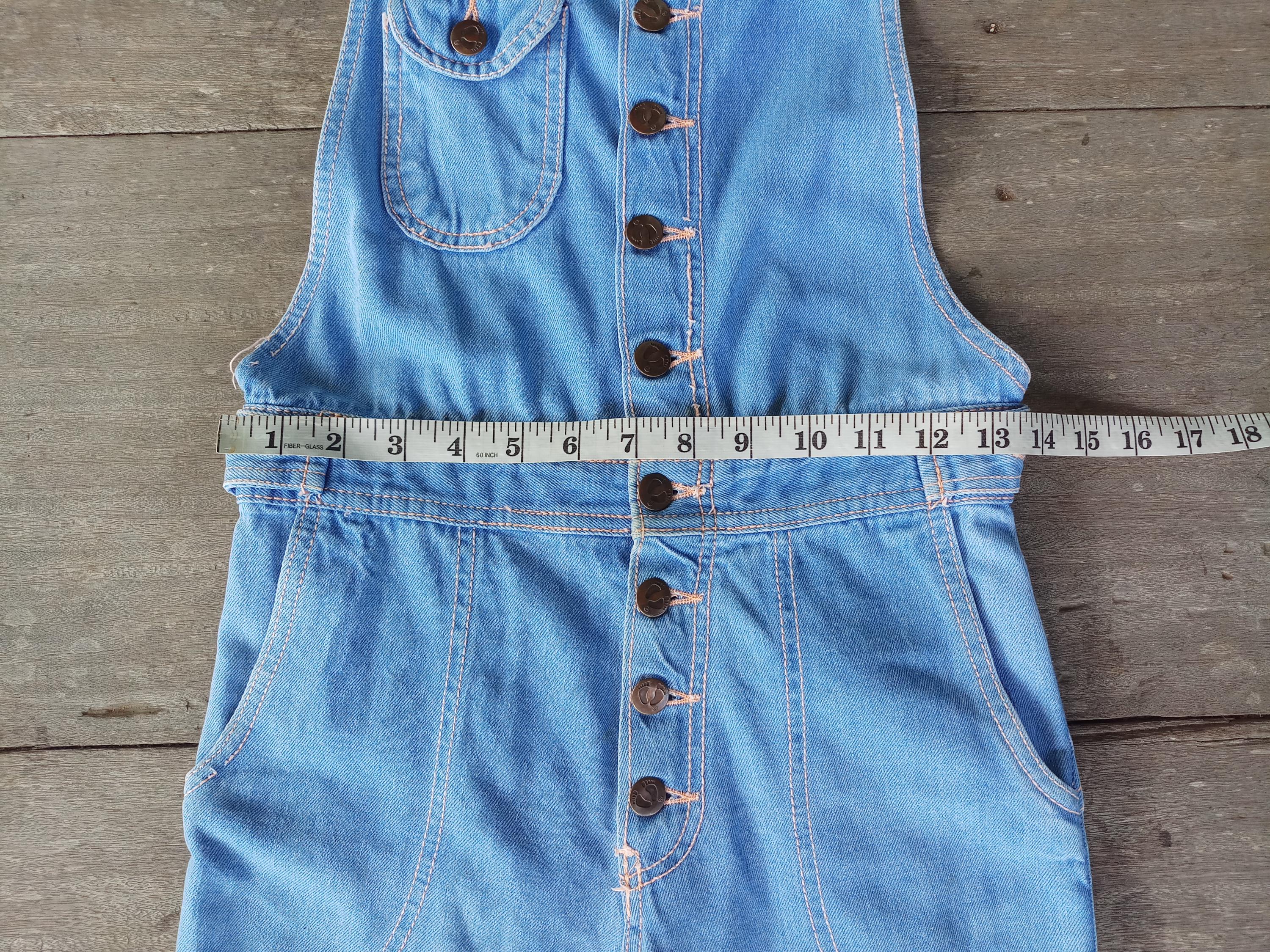 Vintage 70s Hang Ten Bell Bottom Overalls - Size S - Etsy