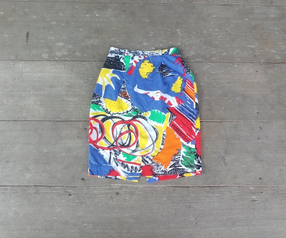 Vintage Katharine Hamnett London Skirt: W24, Multicoloured - Etsy  