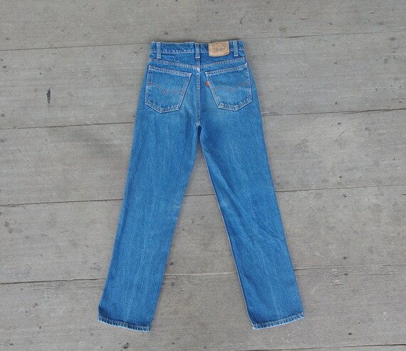 Beautiful ,Vintage 70s 80s levis 718-0216 orange … - image 2