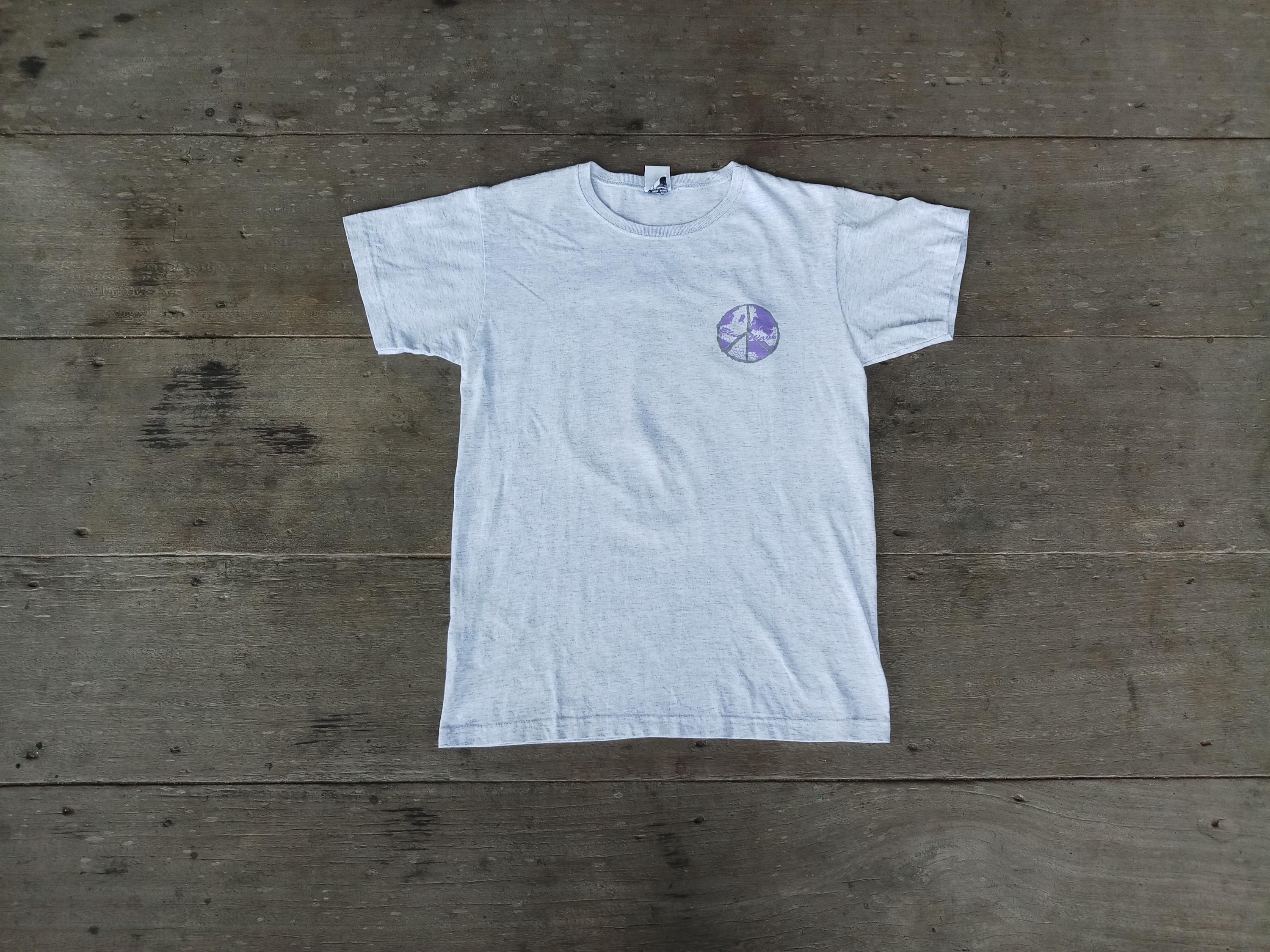 Vintage 90s Blue Wave Graphic T-shirt: Las Vegas, Hawaii, Los 