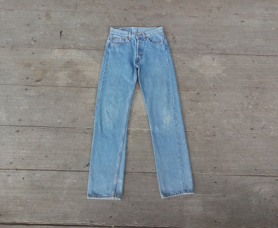 Buy Faded Jeans ,vintage Levis 501 W28 L31.5 ,cool,hipster,retro