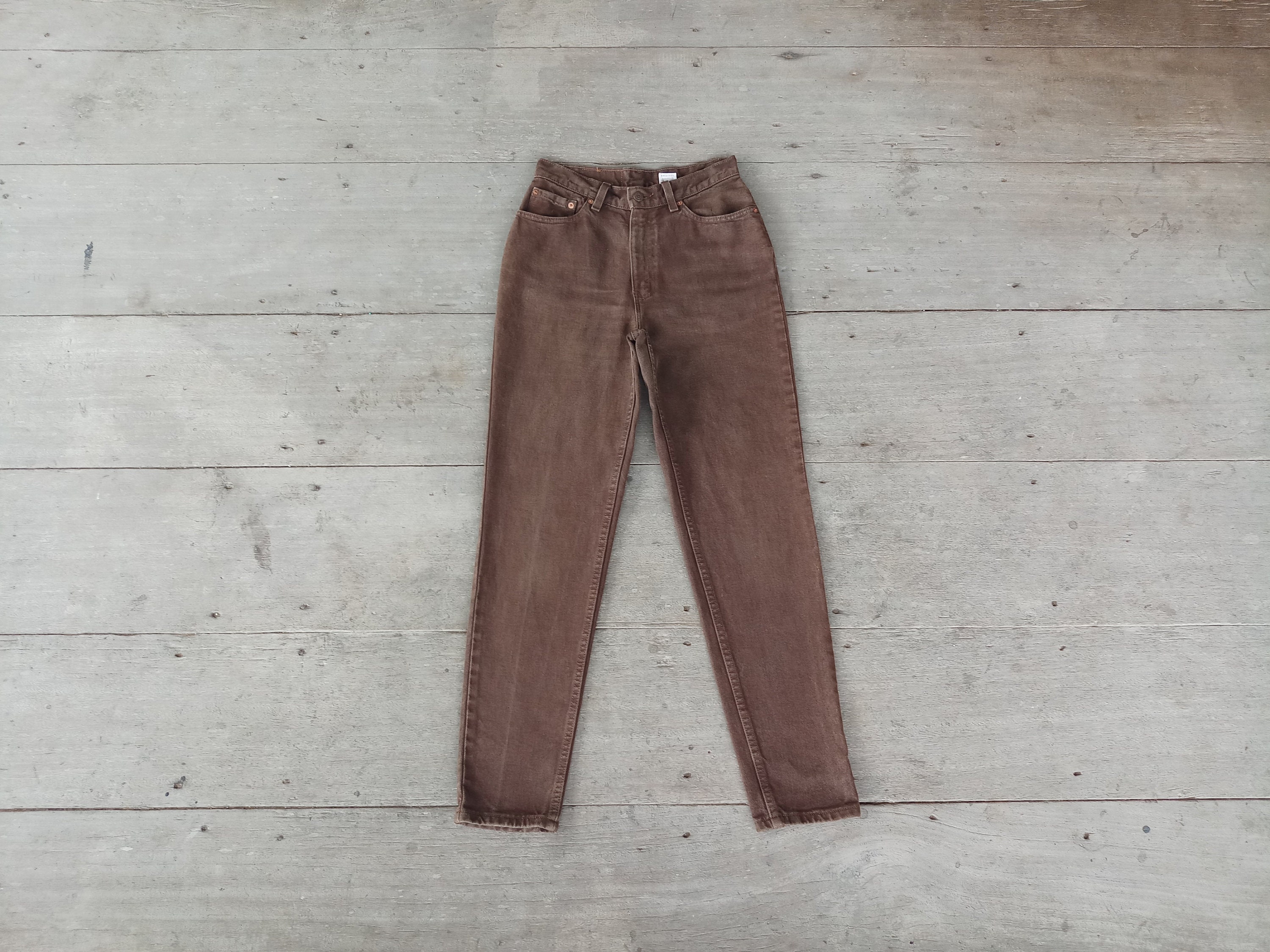 【NOKCHA】vintage like cocoon jeans/brown Denim Brown Vintage Jeans for Women for sale | eBay