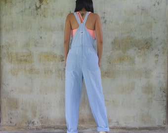 Beautiful ,botton Fly Overalls ,vintage 70s 80s Lee Overalls Size XS 