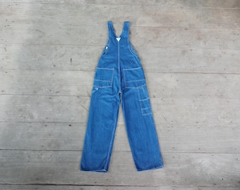 Vintage 60s Oshkosh Denim Overalls: Union Made, Sanforized (W32