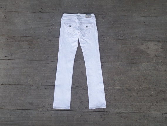 Beautiful ,True religion slim fit jeans W24 W25 L… - image 3