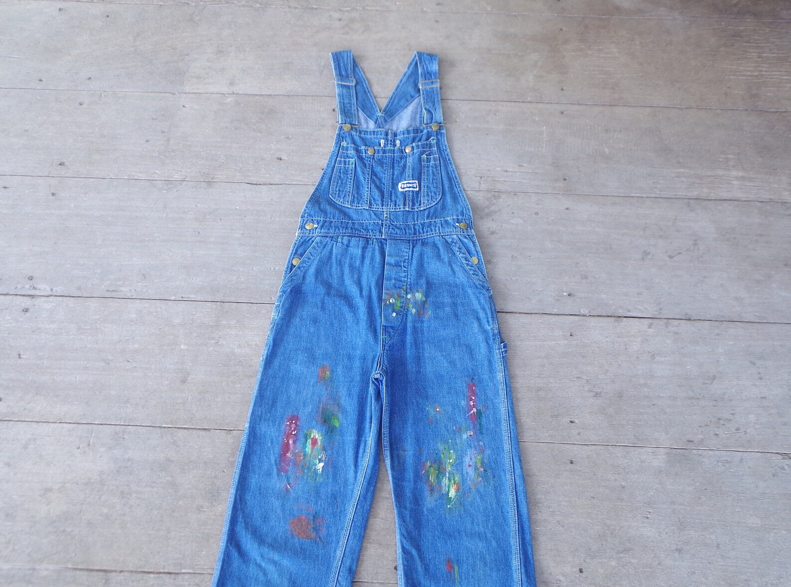 Vintage 60s 70s Big Smith Overalls Size XS -S W29 L31.5 ,painter ...