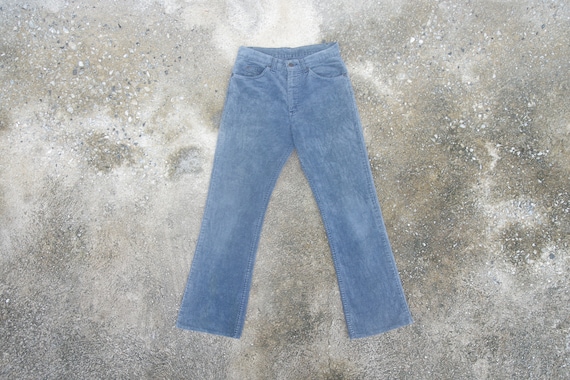 Vintage 70s Levis 517 Corduroy W 28 W29 L29, Corduroy Pants, Talon 
