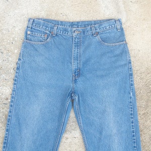 Perfect ,Faded jeans vintage levis 505 W36 L32,levis red tab,cool jeans,vintage levis,levis hipster,levis retro image 3