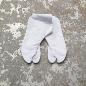 Vintage ,Japanese White Tabi socks,slipers,socks for kimono,geta,samurai,socks,tabi,Size 23 cm , japan made
