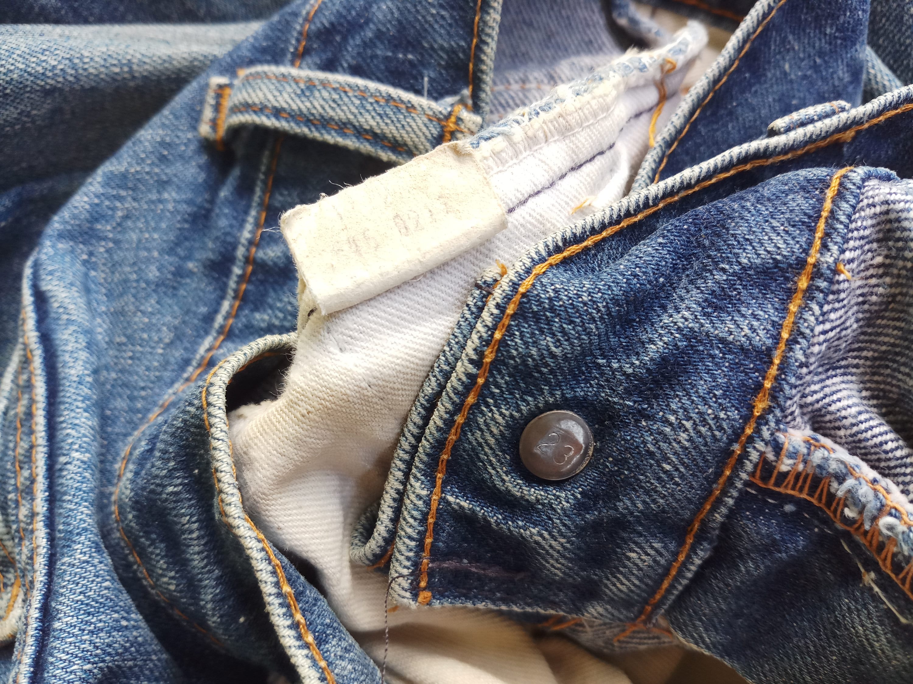 Vintage 70s 80s Levis 646 0217 Orange Tab W33 L32, Levis Vintage 70s 80s Levis 646 0217 Orange Tab W33 L32, Levis